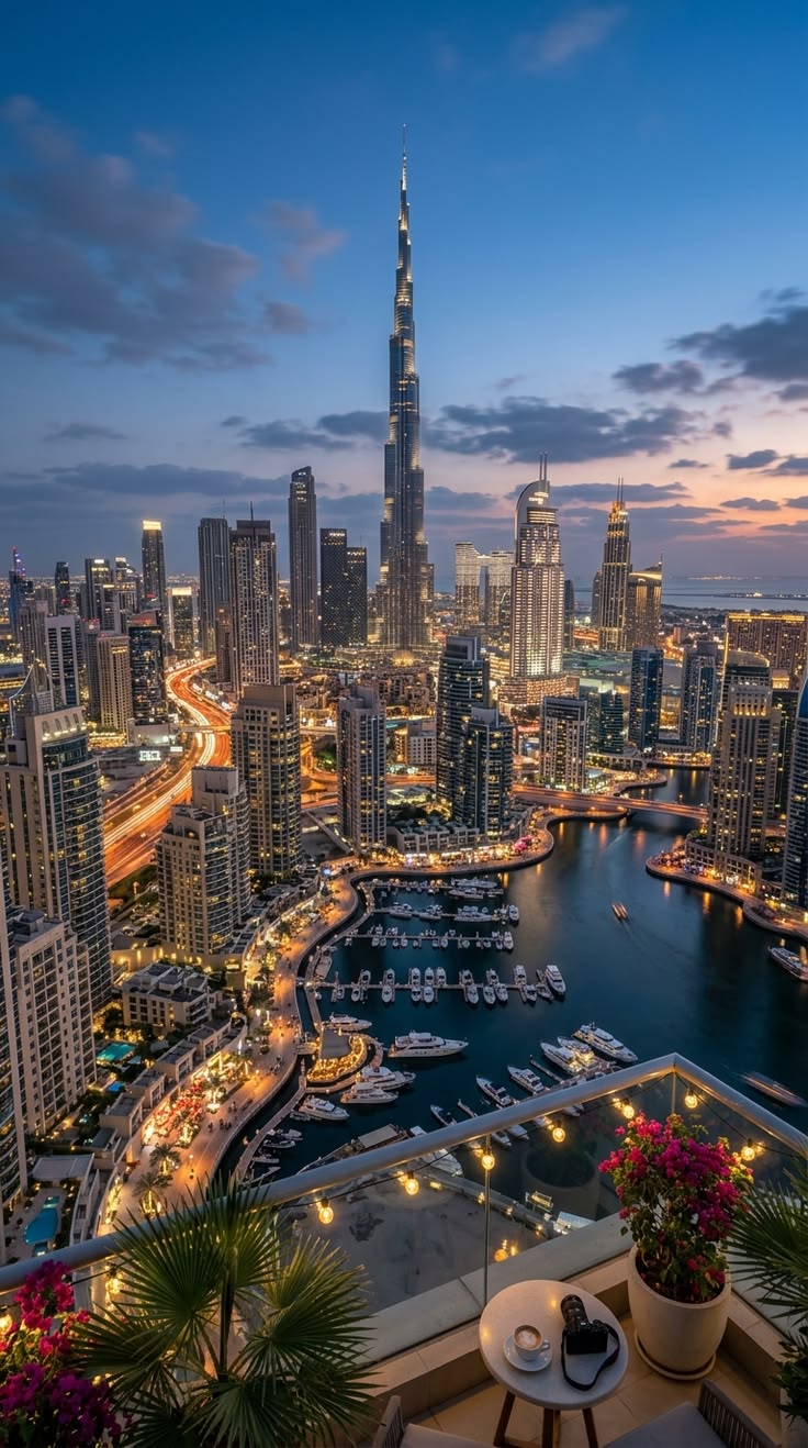 Dubai Skyline UAE Travel Inspiration